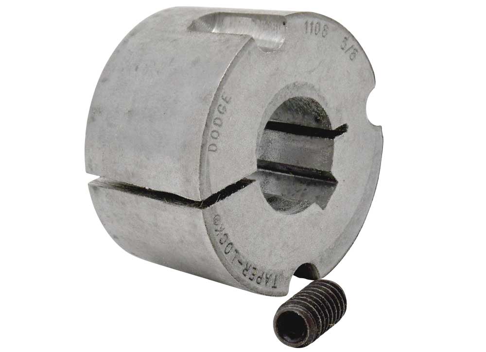 5/8` arbor tapered bushing used with the 933 sheave.  